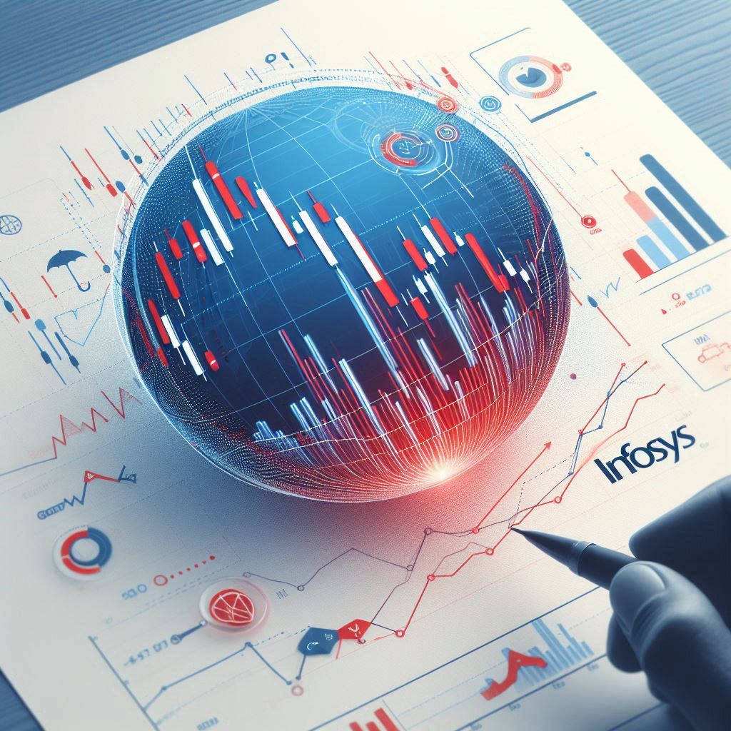 Infosys stock analysis with bearish trend indicators